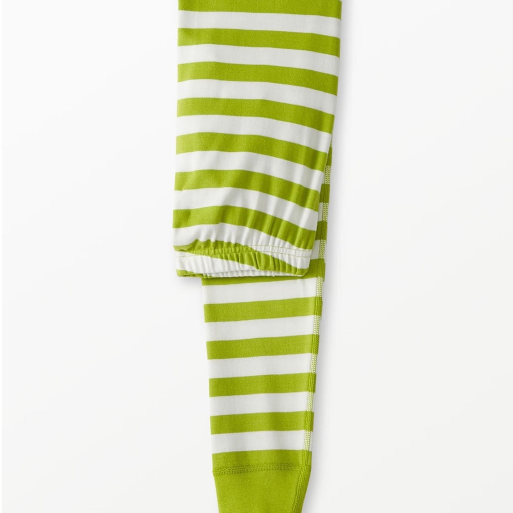 🟢BOTTOM PANTS ONLY 🟢Hanna Andersson GRINCH Striped Pants